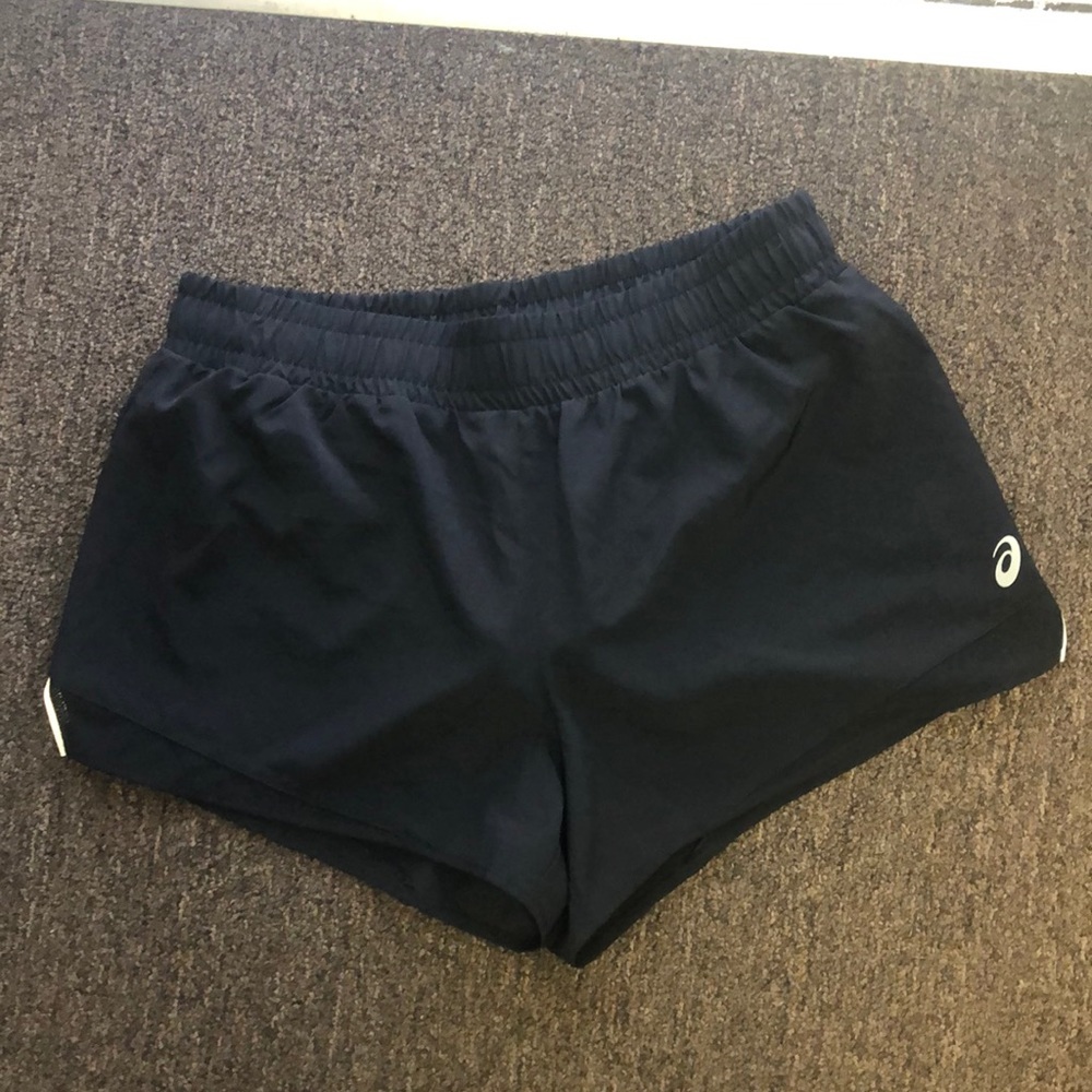 ASICS Black Running Shorts, Size Medium